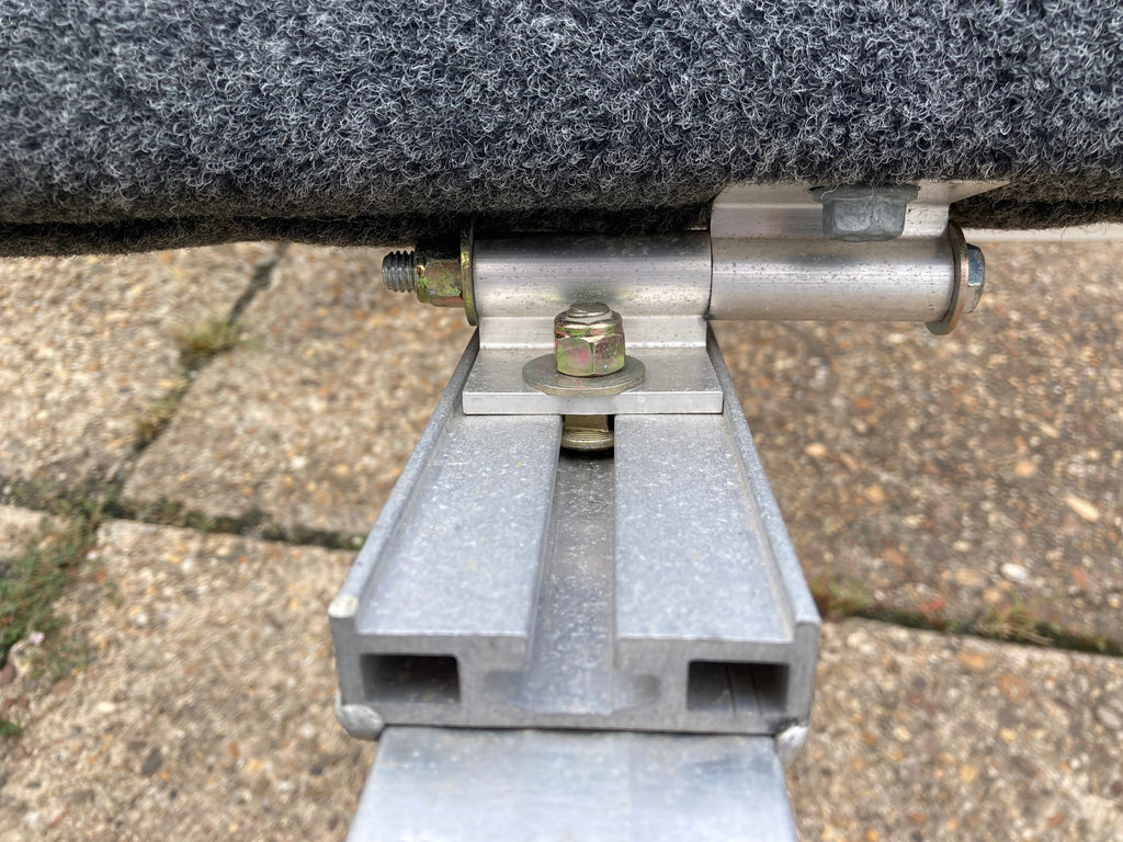 Stainless steel spacer kit for low profile attachment bracket