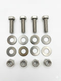 PWC Trailer Roller Bunk Hardware Kit – Stainless Steel Bolts, Washers & Locking Nuts