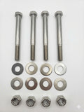 Stainless Steel Installation Hardware Kit for Trailers with Low-Profile Attachment Brackets