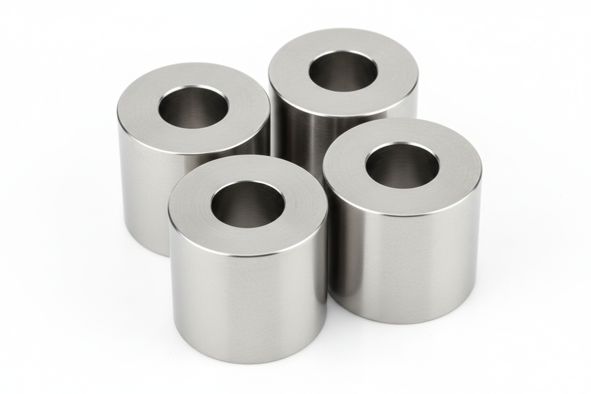 Stainless Steel Spacers - Angled View